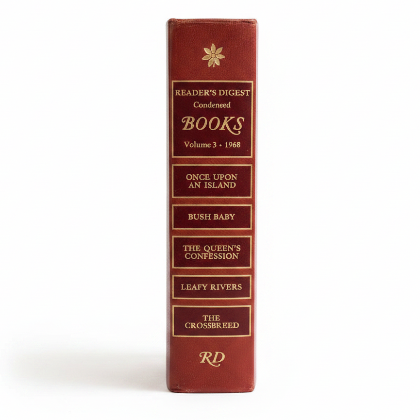 Vintage Reader’s Digest Condensed Books Volume 3 1968 Hardcover Book