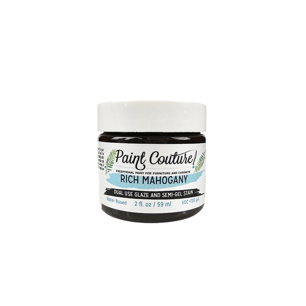 Rich Mahogany Antiquing Glaze - Paint Couture