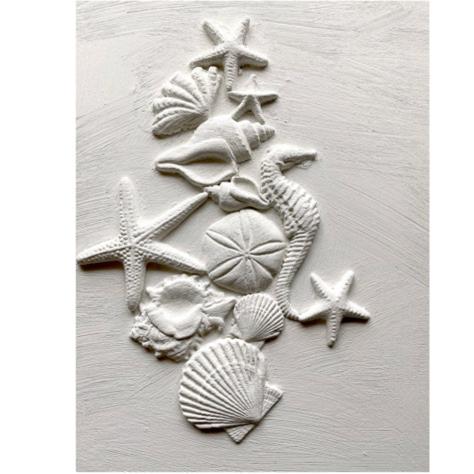 IOD SEA SHELLS Decor Mould by Iron Orchid Designs