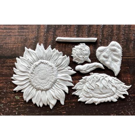 IOD SUNFLOWERS Decor Mould by Iron Orchid Designs