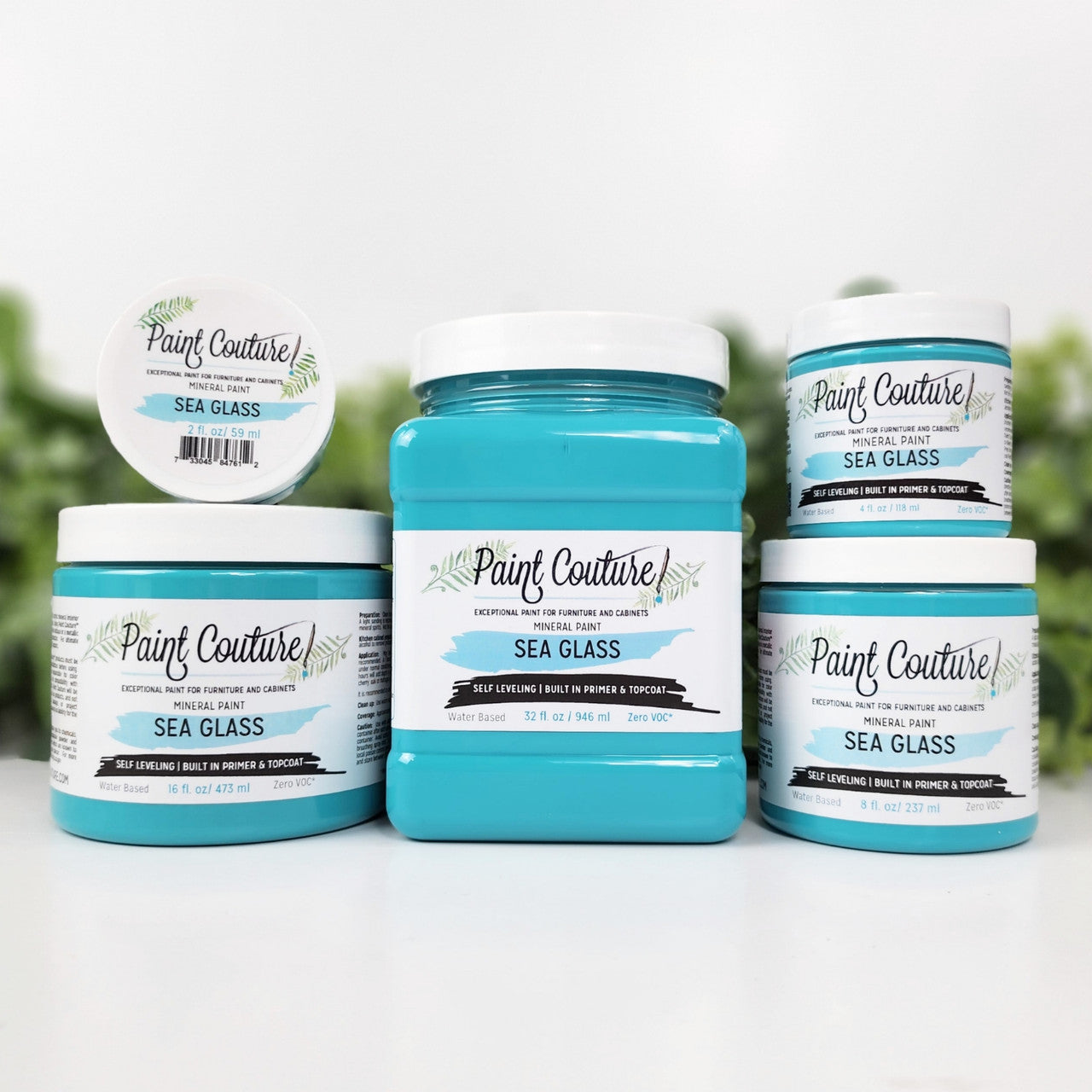 Paint Couture Sea Glass All in One Acrylic Mineral Paint VOC Free