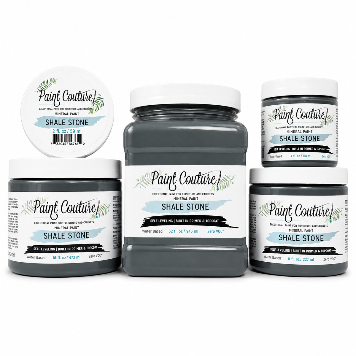 Paint Couture Shale Stone All-in-One Acrylic Mineral Paint VOC Free