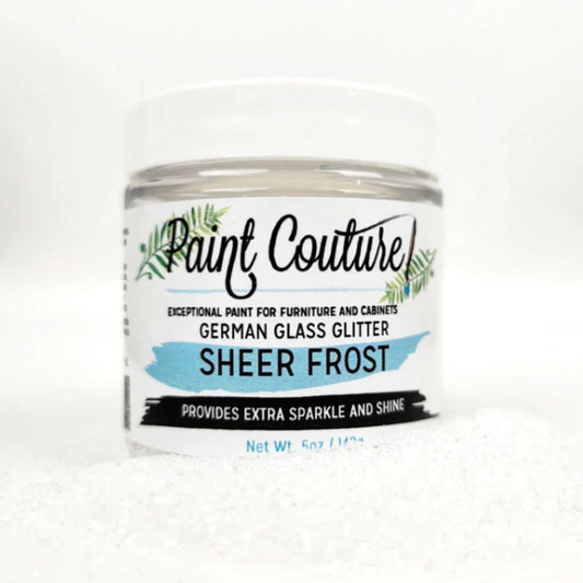 Sheer Frost Glass Glitter by Paint Couture - Imported from Germany