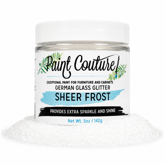 Sheer Frost Glass Glitter by Paint Couture - Imported from Germany