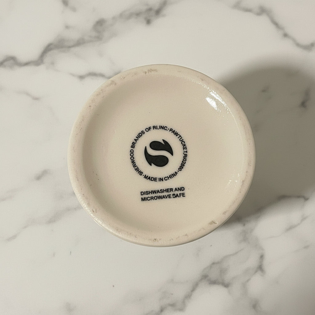 2005 Sherwood Brands Lidded Stoneware Thyme Crock