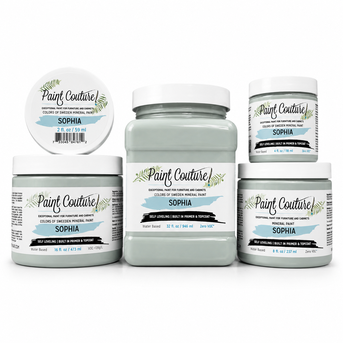 Paint Couture Sophia All in One Acrylic Mineral Paint VOC Free