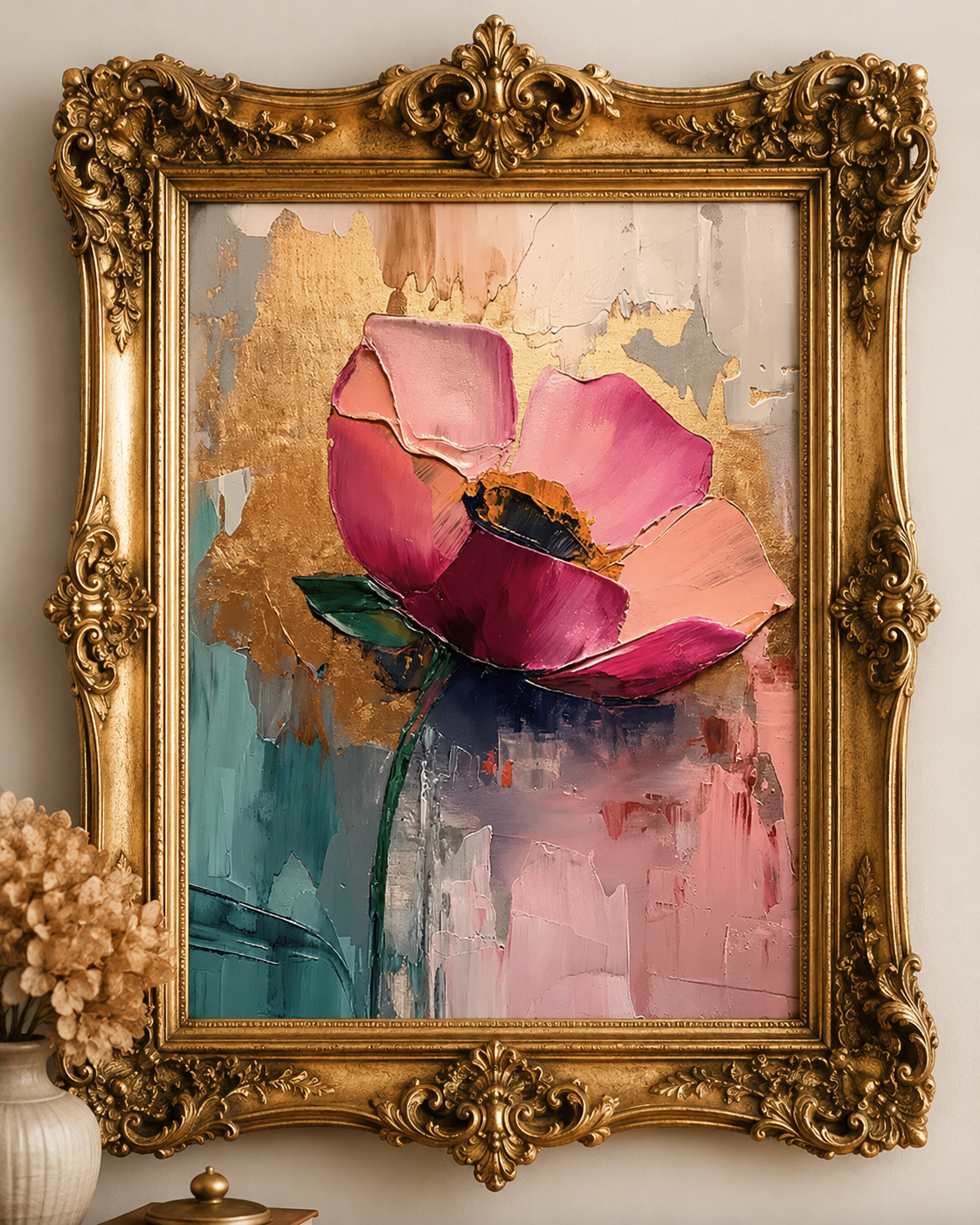 Whimsykel Designs Spring Forward Flower Decoupage Paper - 29" x 21"