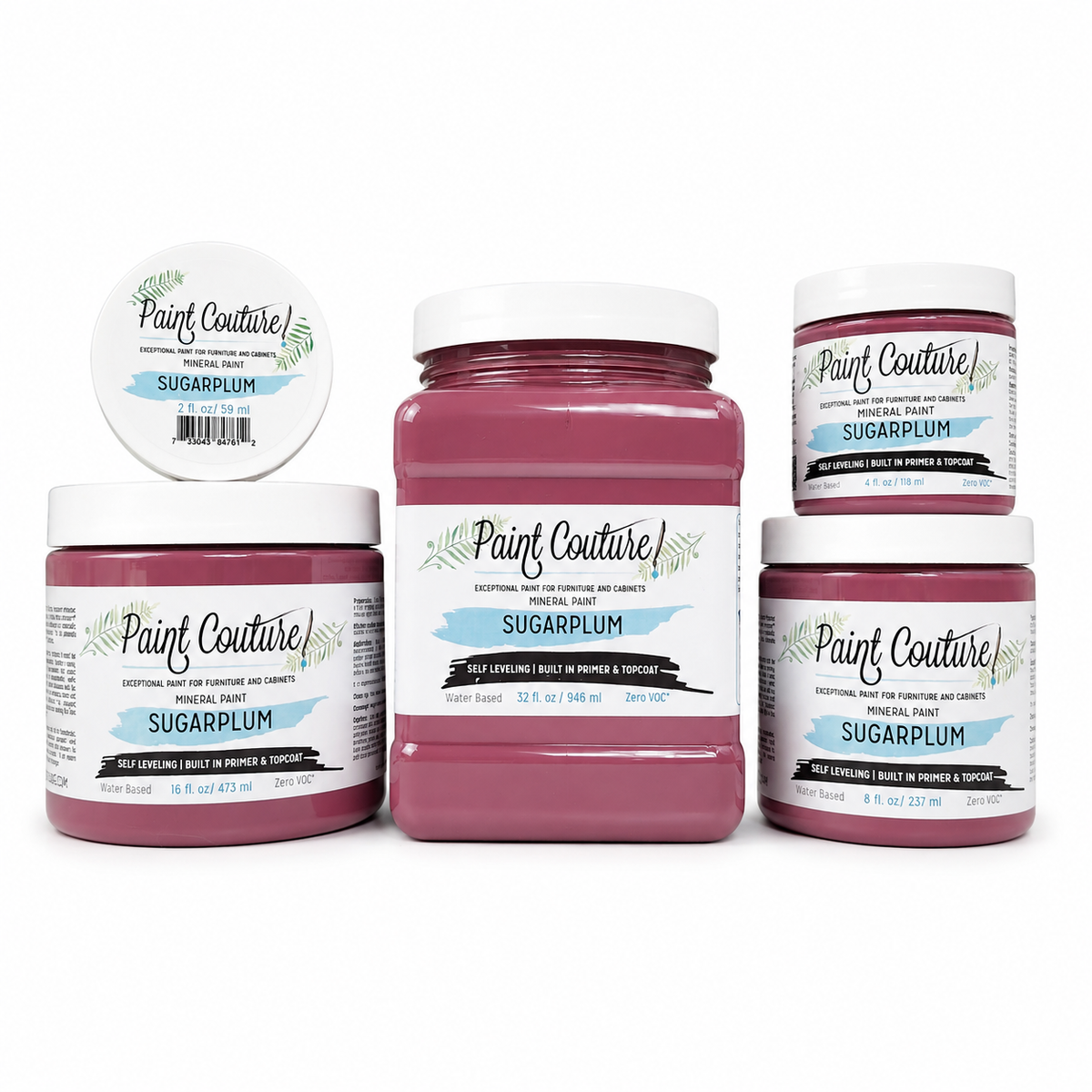 Paint Couture Sugarplum All in One Acrylic Mineral Paint VOC Free