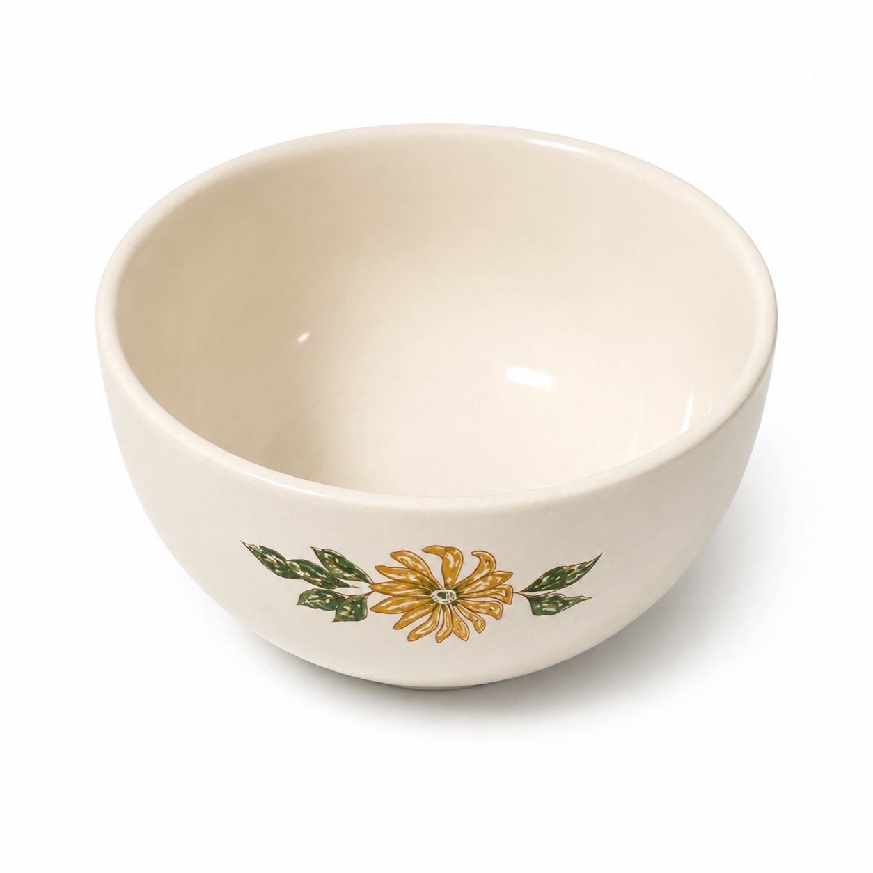Vintage Taylor Smith & Taylor Taylorstone Daisy Wreath Mixing Bowl