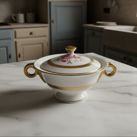 1940s Theodore Haviland Kenmore Sugar Bowl