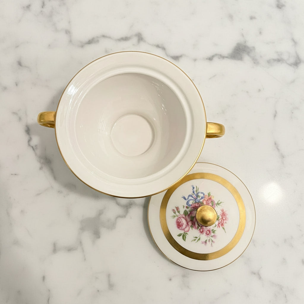 1940s Theodore Haviland Kenmore Sugar Bowl