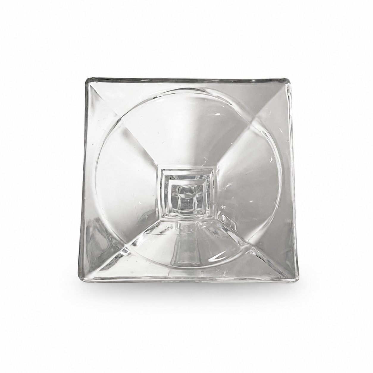 Vintage Toscany Collection Lead Crystal Taper Candle Holder - 7.5 Inch