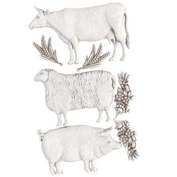IOD VILLAGE MARKET Decor Mould by Iron Orchid Designs