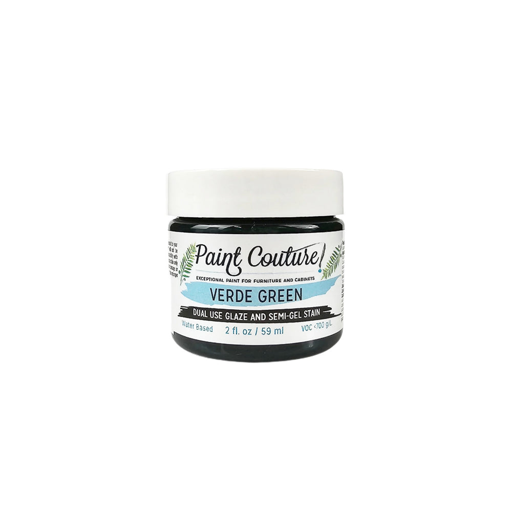 Verde Green Antiquing Glaze - Paint Couture