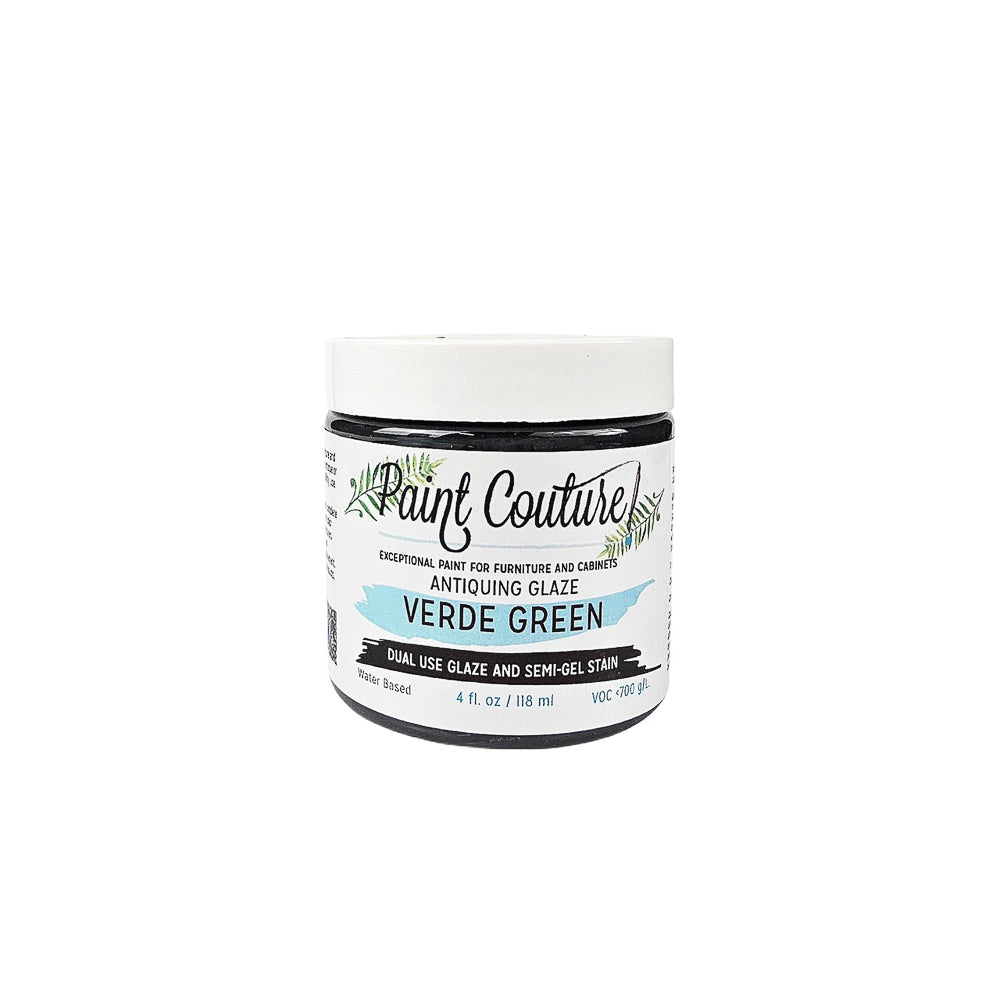 Verde Green Antiquing Glaze - Paint Couture