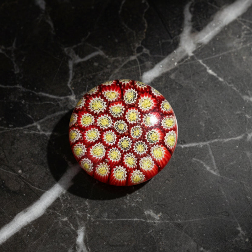 Vintage Hand Blown Art Glass Paperweight