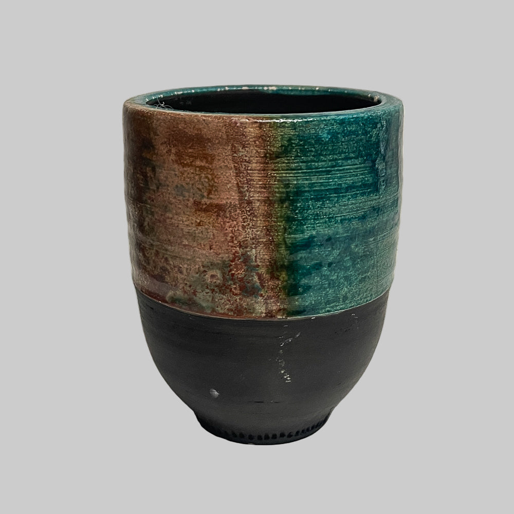 Vintage Neal Art Pottery Vase | Handmade Clay Studio Pottery c1996