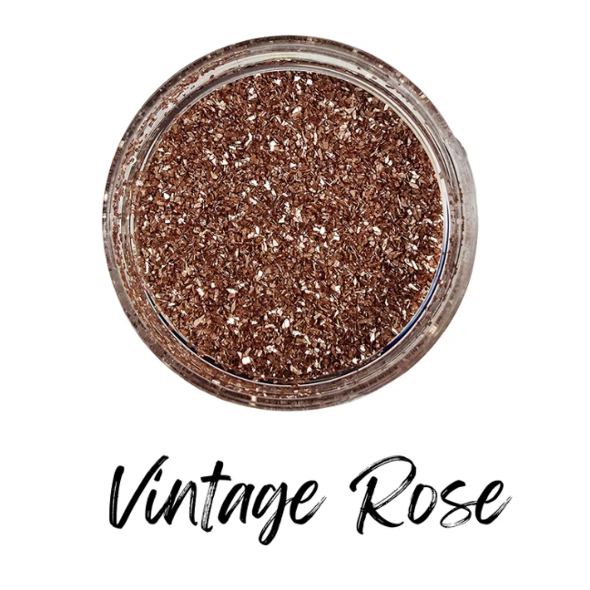 Vintage Rose Glass Glitter by Paint Couture - Imported from Germany