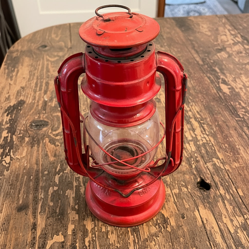 1960s Sun Red 4000 Kerosene Lantern