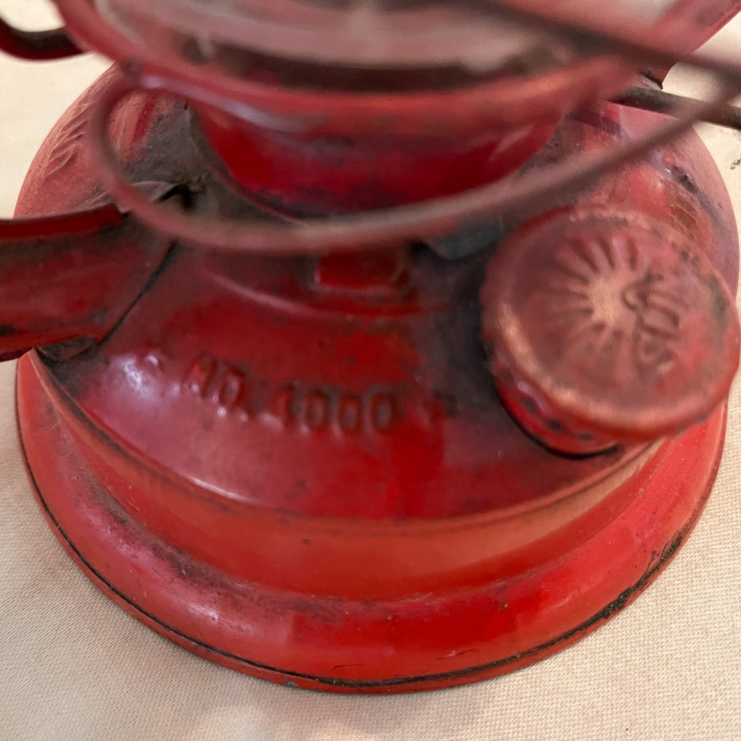 1960s Sun Red 4000 Kerosene Lantern
