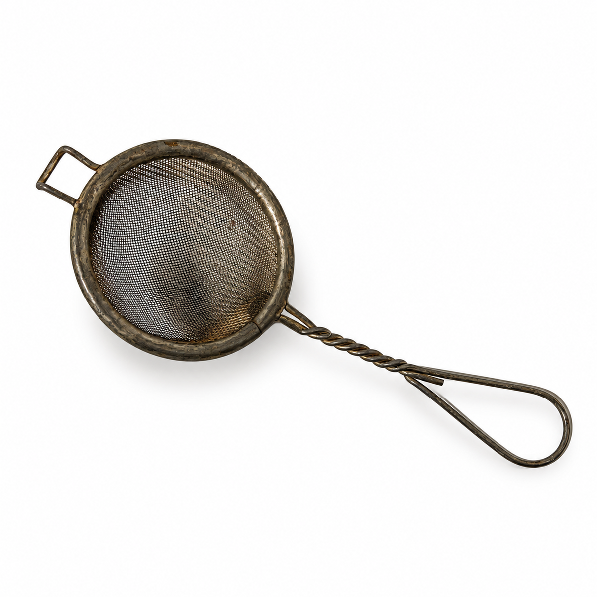 Vintage Tea Ball Infuser & Wire Mesh Tea Strainer Set - 1960s–1970s