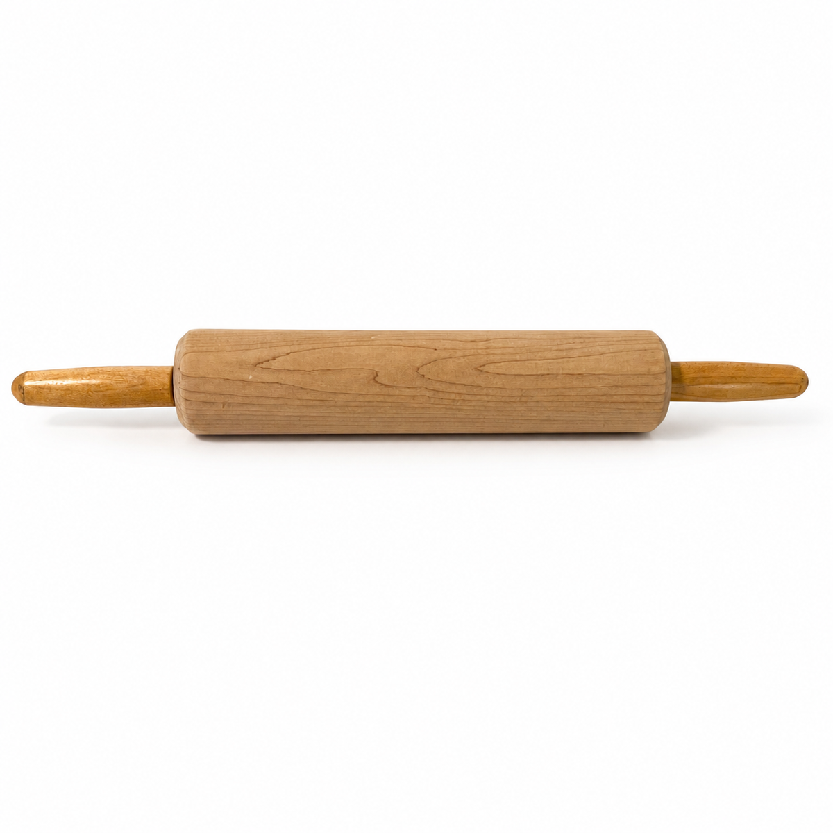Vintage Solid Wood Rolling Pin 16.5" - Farmhouse Kitchenware