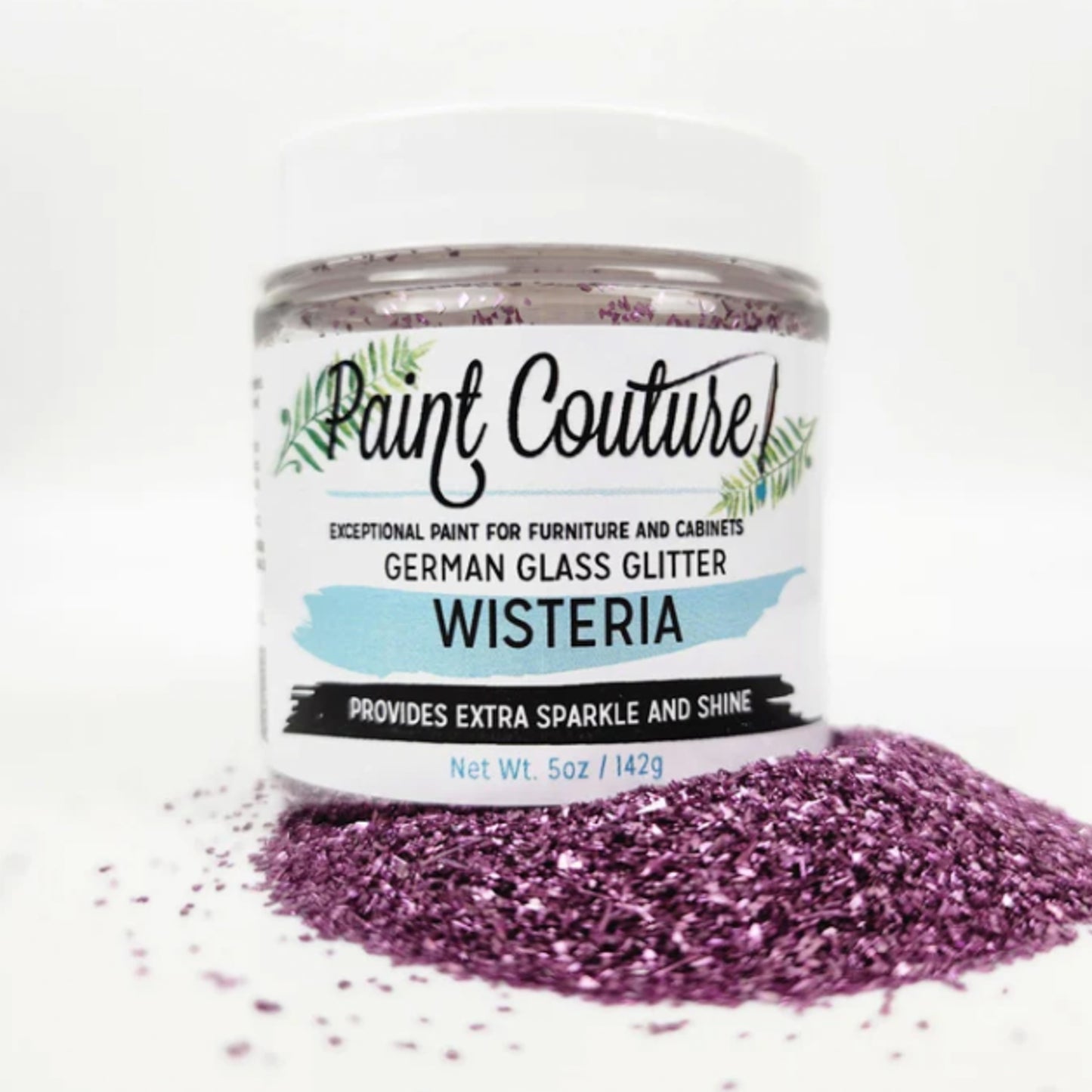 Wisteria Glass Glitter by Paint Couture - Imported from Germany