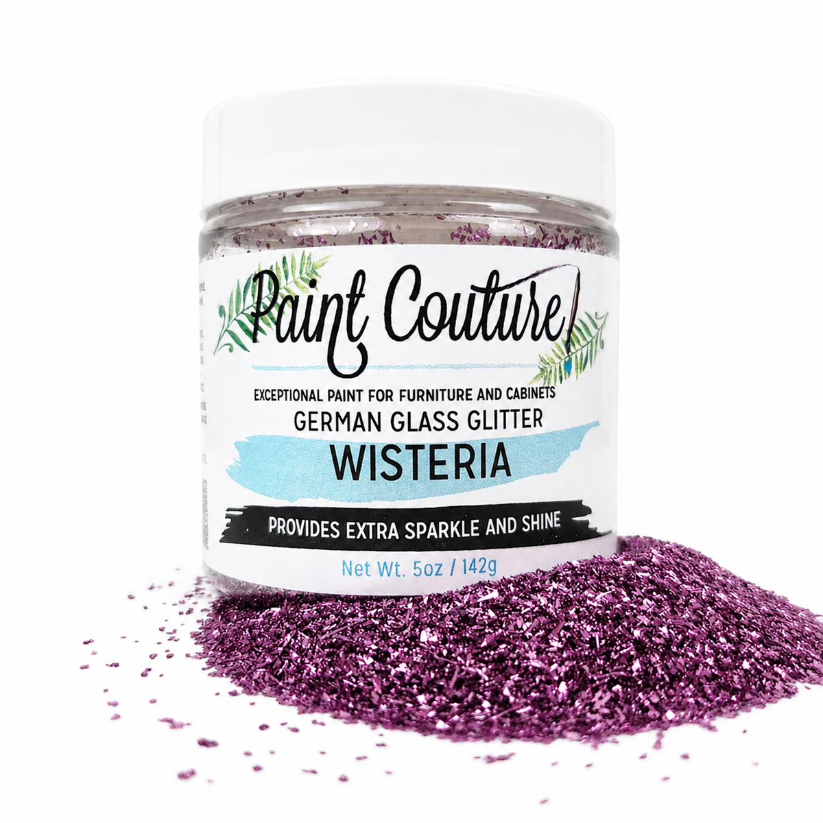 Wisteria Glass Glitter by Paint Couture - Imported from Germany