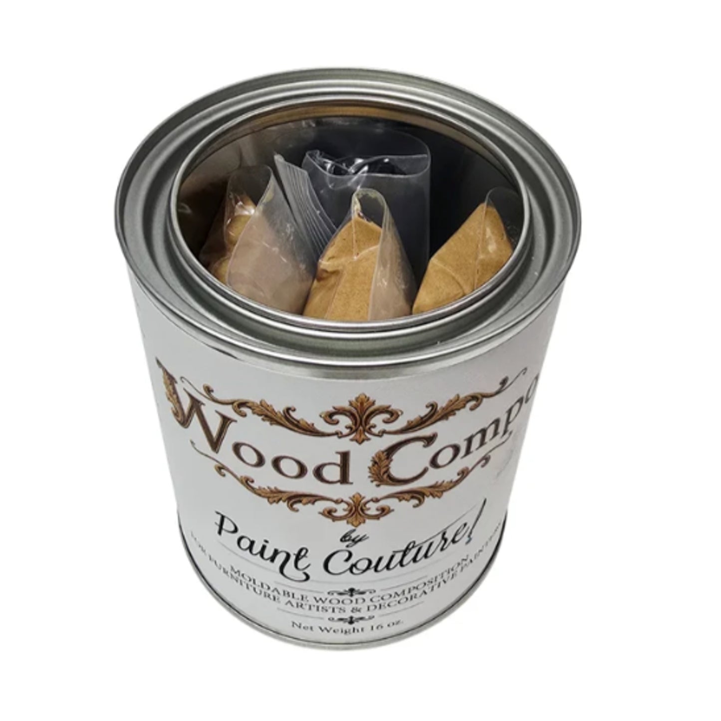 Paint Couture Wood Compo Moldable Wood Medium - Casting Compound