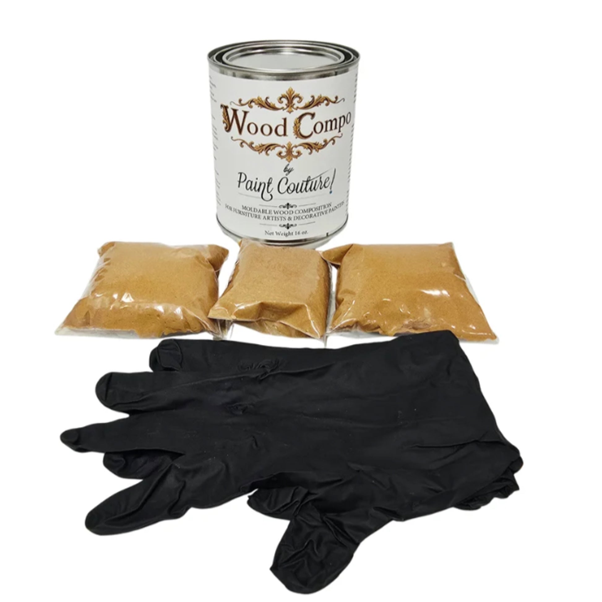 Paint Couture Wood Compo Moldable Wood Medium - Casting Compound