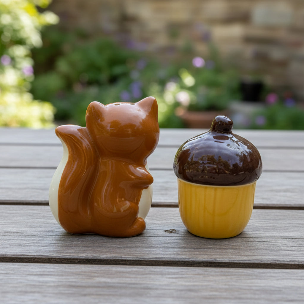 Woodland Friends Salt & Pepper Shaker Set - Boston Warehouse