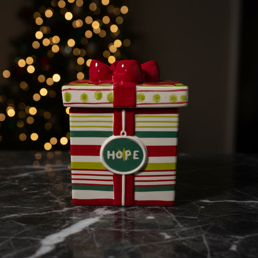 American Atelier At Home "Hope" Ceramic Gift Box
