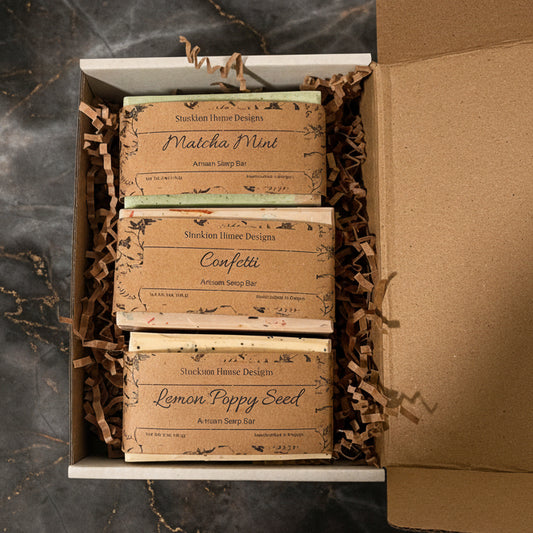 Artisan Soap Gift Set - 3 Bars