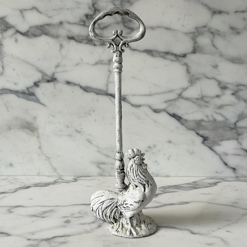 Cast Iron Rooster Door Stop