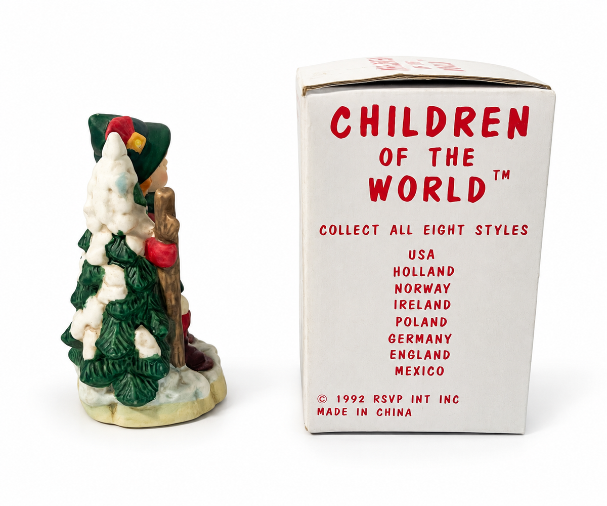 Vintage RSVP Children of the World #2006 Germany Porcelain Figurine