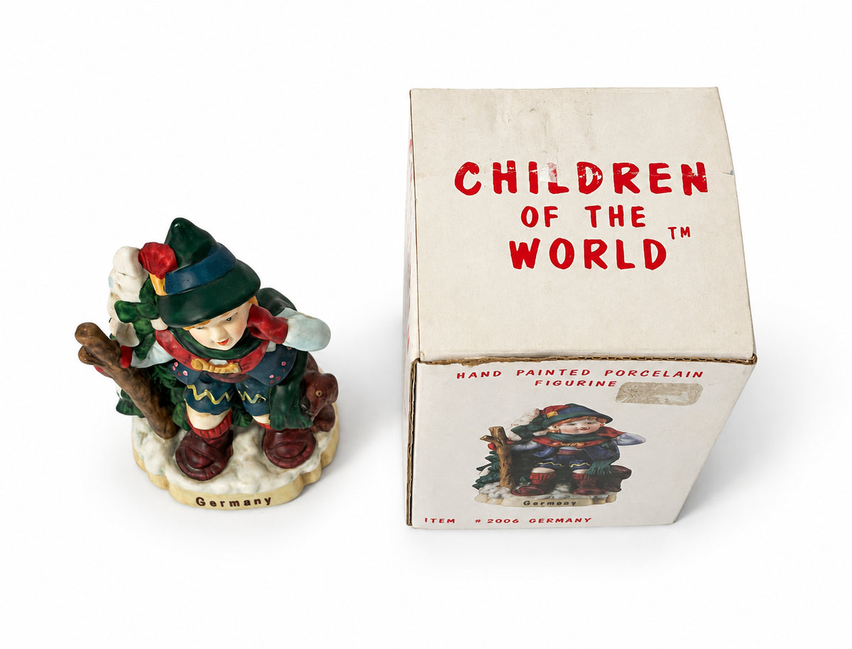 Vintage RSVP Children of the World #2006 Germany Porcelain Figurine