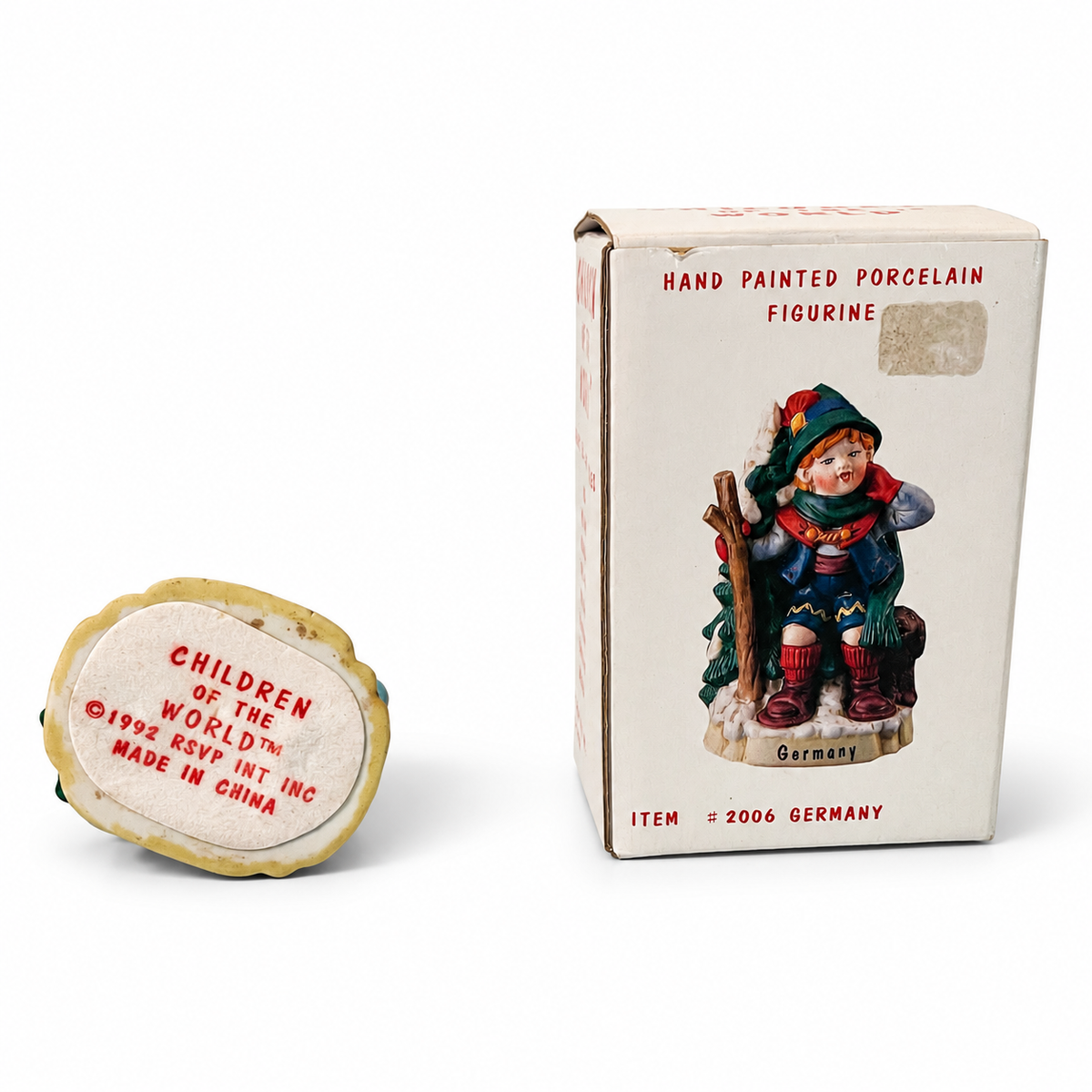 Vintage RSVP Children of the World #2006 Germany Porcelain Figurine