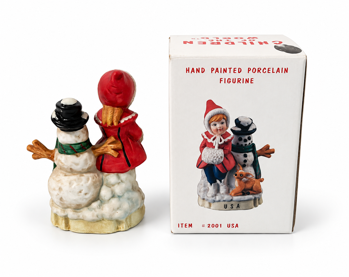 Vintage RSVP Children of the World #2001 USA Porcelain Figurine