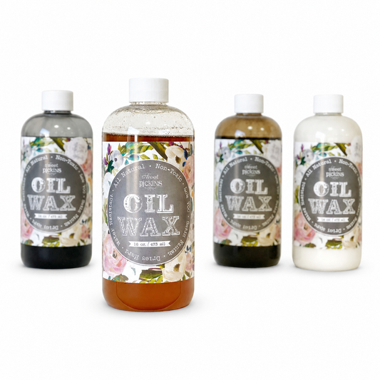 Sweet Pickins Clear Oil Wax - Furniture Finish & Protective Sealer