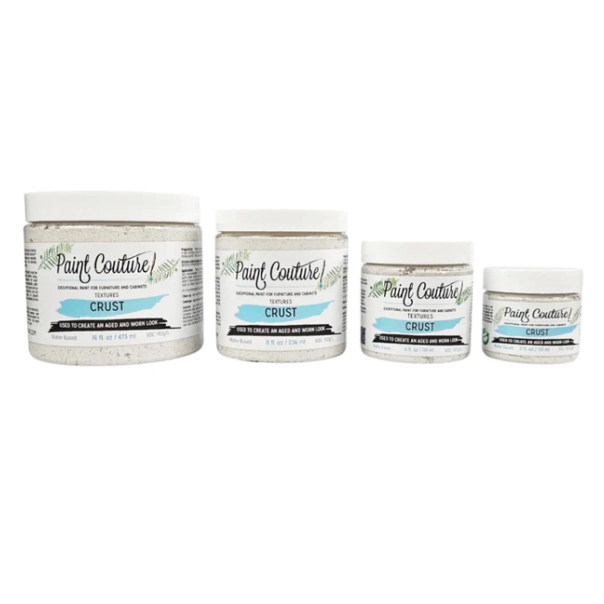Paint Couture Crust Texture Medium - Aged Plaster Finish for Furniture