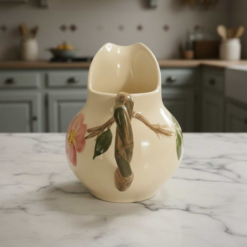 1980s Franciscan Desert Rose Creamer