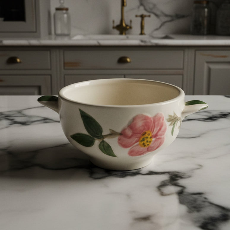 Vintage Franciscan Desert Rose Open Sugar Bowl
