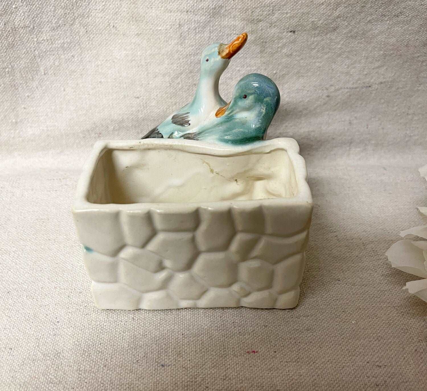 Geese Planter by Ucagco China Japan Vintage-Ucagco China-Indoor Planter-Stockton Farm