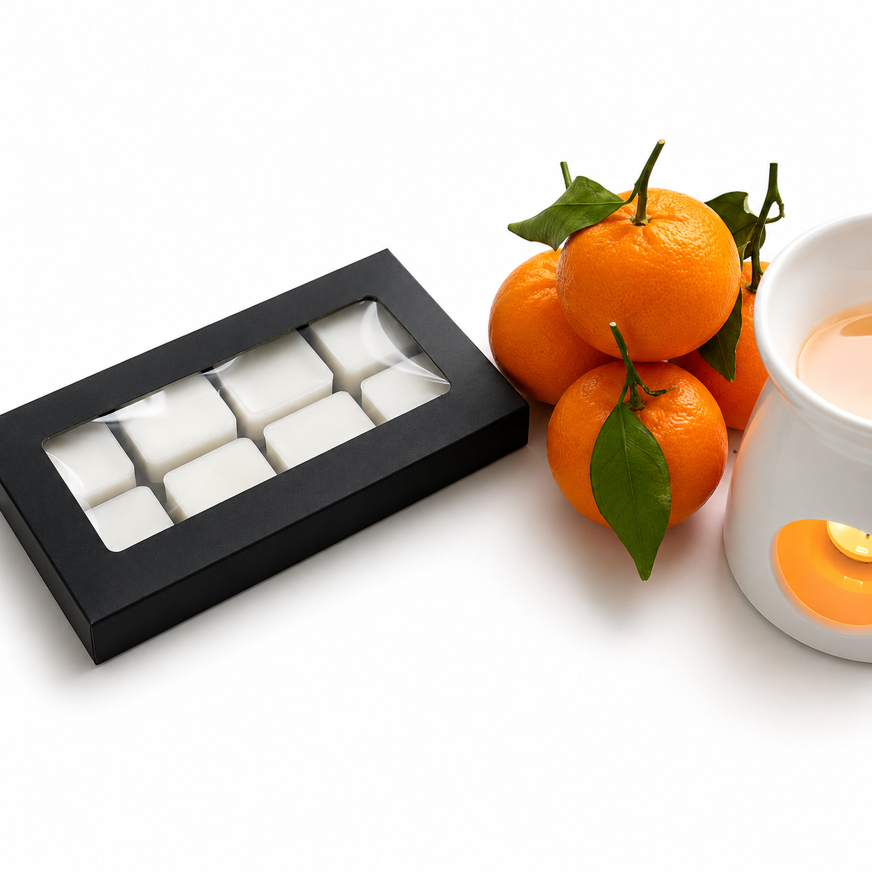Gilded Mandarin Soy Wax Melts - Citrus & Musk Luxury Fragrance