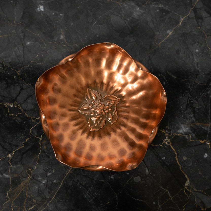 Vintage Gregorian Hammered Copper Bowl 317