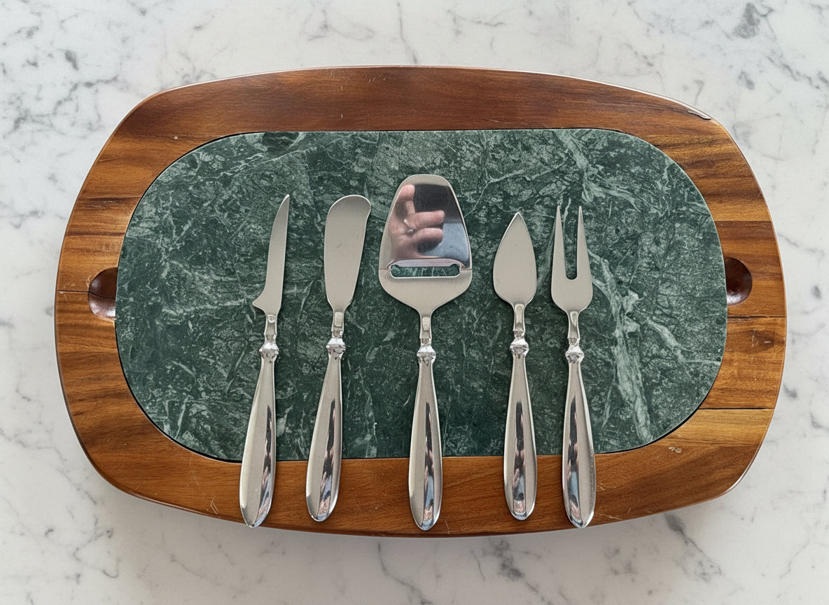 2004 Hampton Forge 6‑Piece Cheese Serving Set