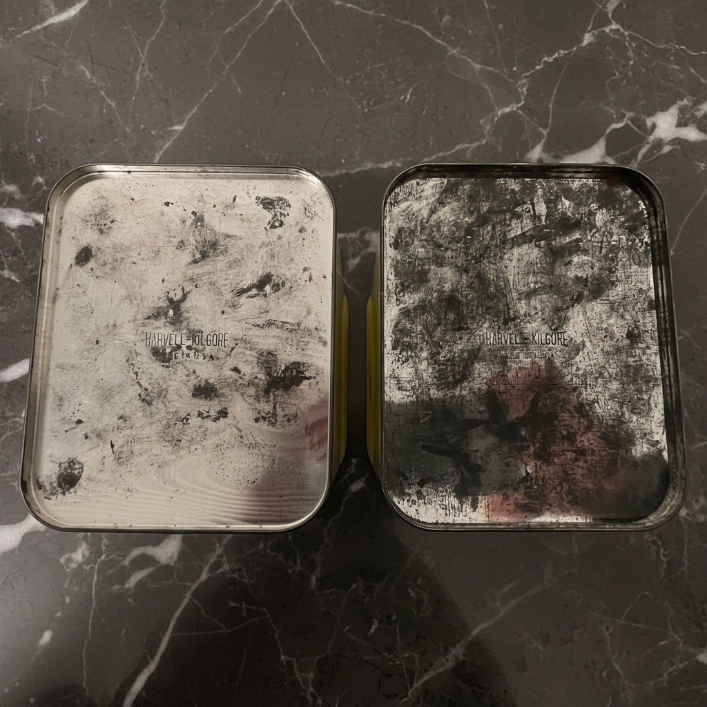 Vintage Harvell Kilgore Flour and Sugar Canisters - Made in USA c1950s