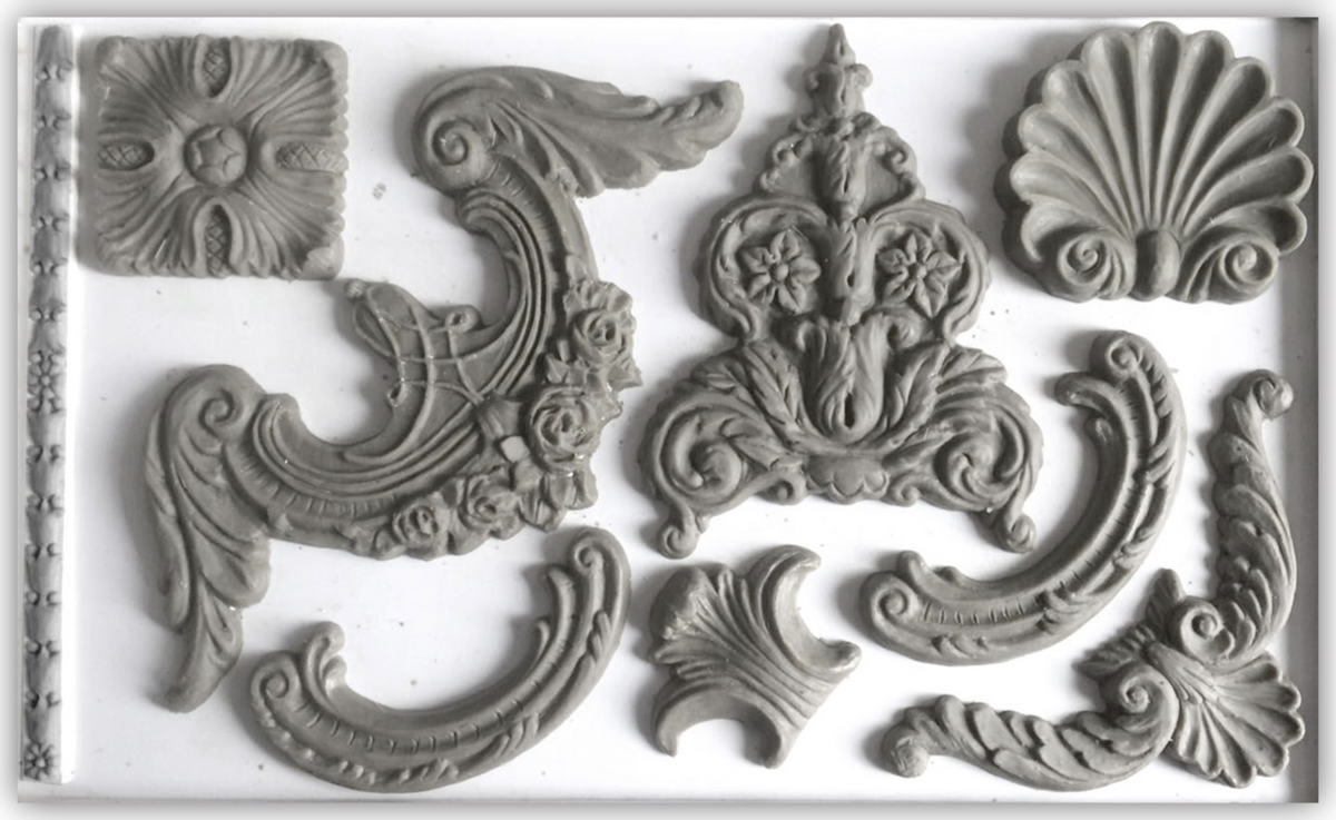 IOD Classic Elements Decor Mould by Iron Orchid Designs - 6×10