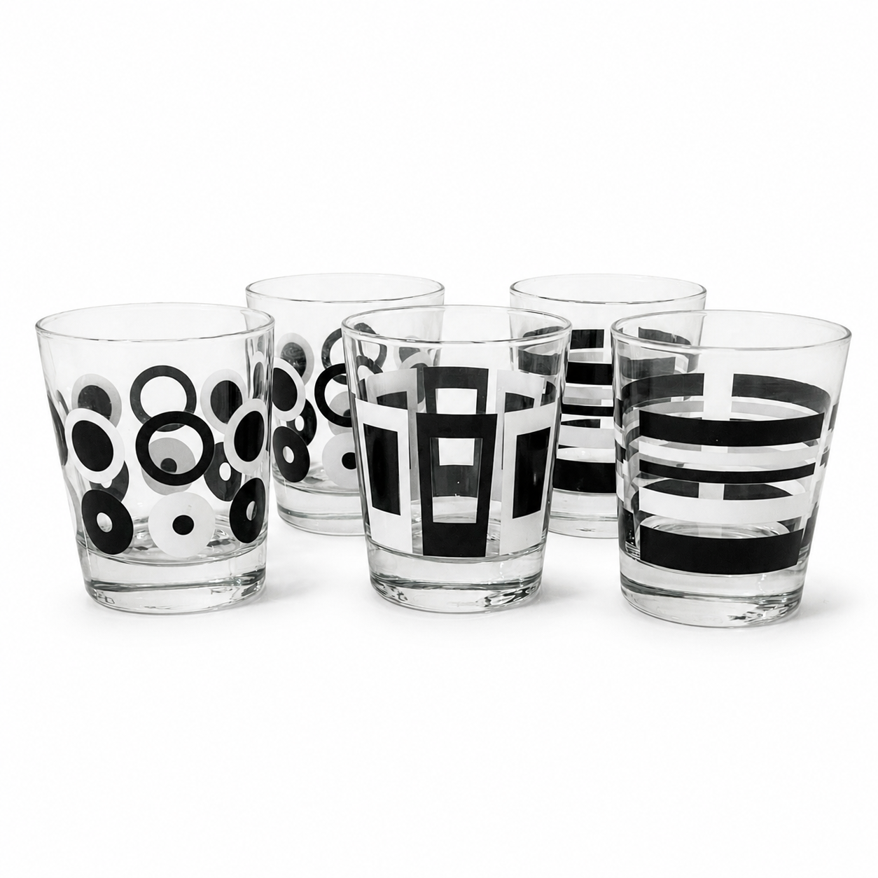 Vintage Ikea Godis Lowball Glasses by Henrik Preutz - Set of 5