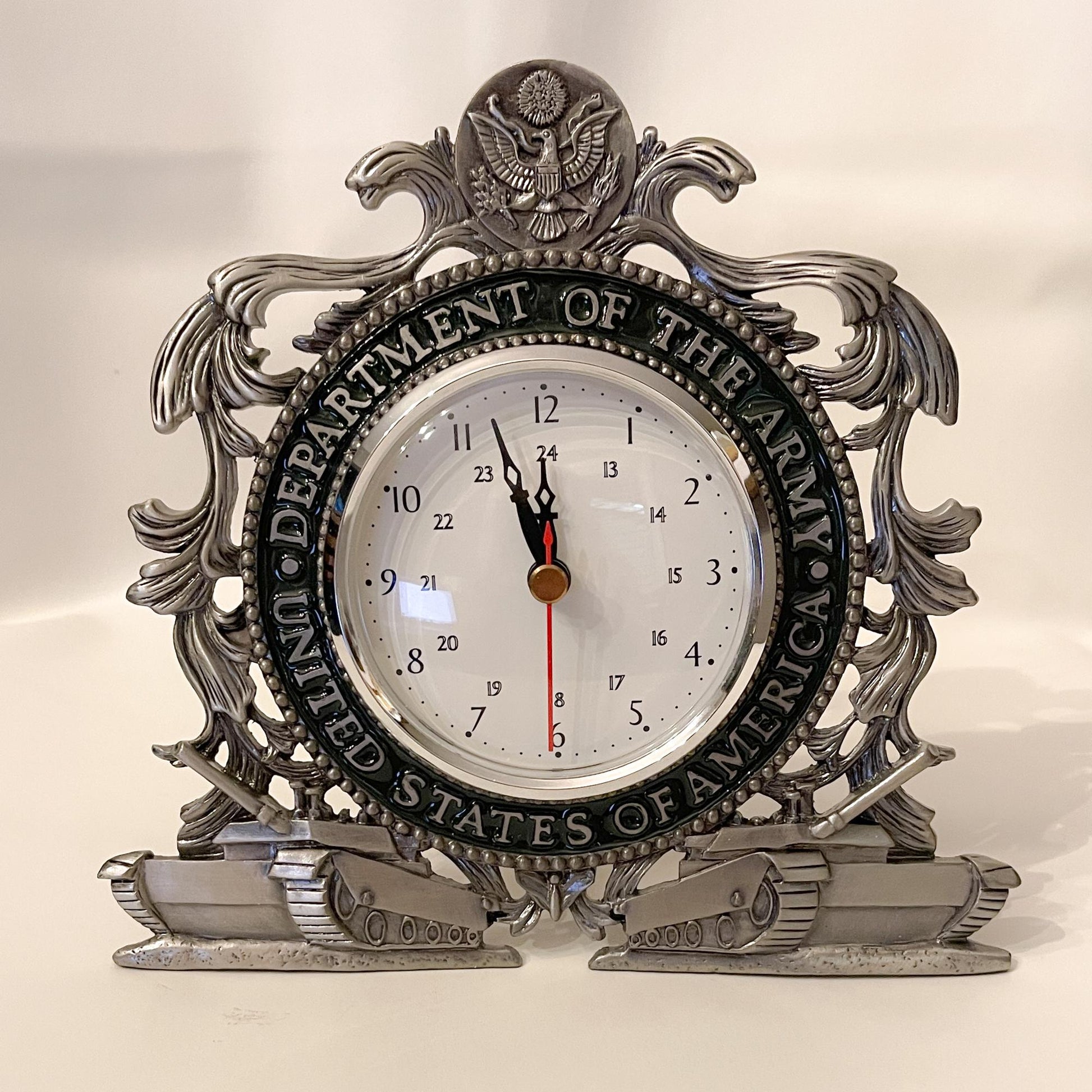 2002 Vanmark Department of Army Clock
